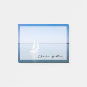 Post-it® Eau Yacht au lac Balaton en Hongrie