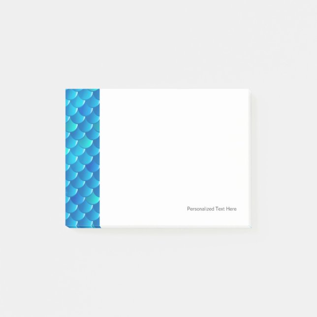 Post-it® écailles de poissons de rivière (Devant)