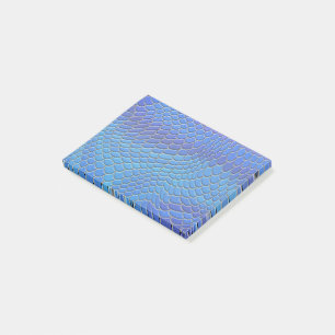 Post-it® Échelle de sirène bleue, échelle de poisson