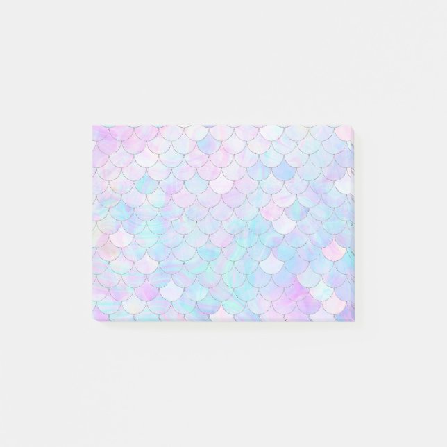 Post-it® Échelles iridescentes de sirène (Devant)