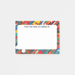 Post-it® Éclaboussure de peinture diagonale