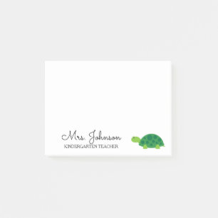 Post-it® Ecole maternelle personnalisée tortue