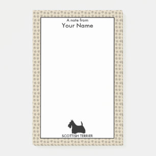 Post-it® Écossais personnalisé et fait sur commande Terrier