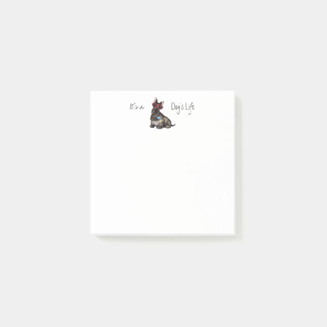 Post-it® Écossais Terrier d'été (Devant)