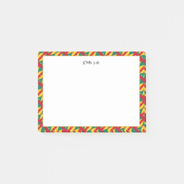Post-it® Écriture chrétienne de GRENADA (Devant)