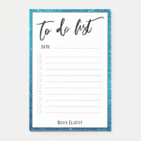 Écriture manuscrite à faire Liste Bordure Parties 