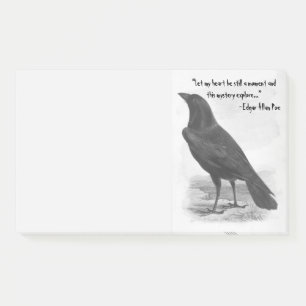 Post-it® Edgar Allan Poe Le Corbeau
