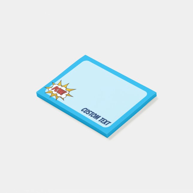 Post-it® Effet audio comique Pow (Incliné)
