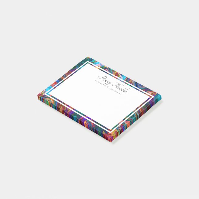 Post-it® effet marbre vif (Incliné)