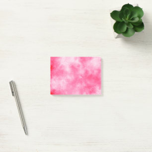 Post-it® Effet nuage tempête élégant rose
