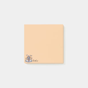 Post-it® Éffrayant Halloween Mansion Tan