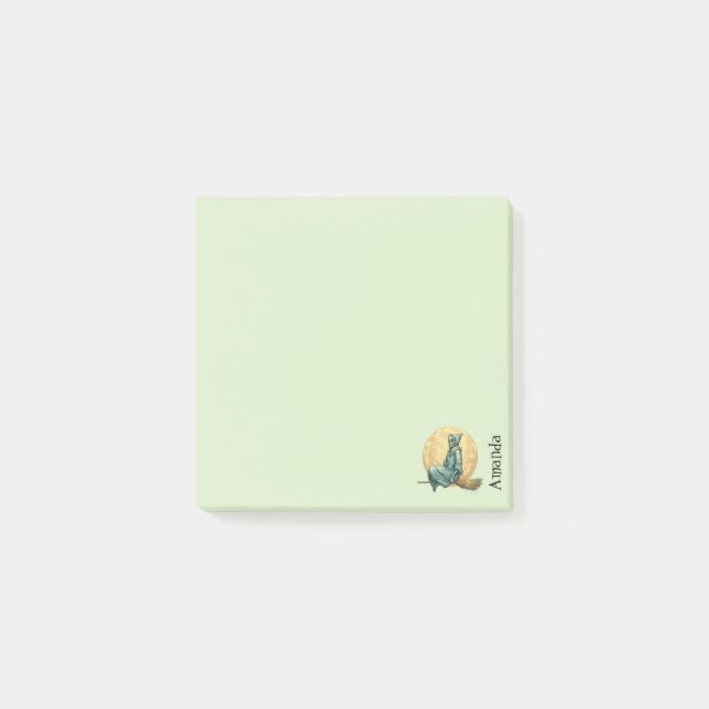 Post-it® Éffrayant Witch Green (Devant)