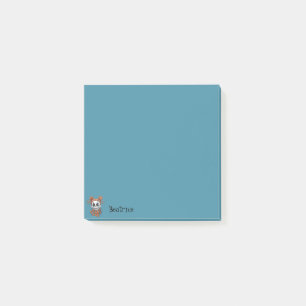 Post-it® Éffrayante fille bleue