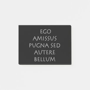 Post-it® Ego amissus pugna sed autere bellum