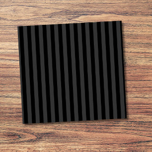Post-it® Elagnat Black & Smoky Black Vertical Stripes
