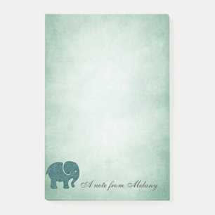 Post-it® Elégant chic dame éléphant vintage
