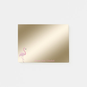 Post-it® Élégant Chic, Féminin, Flamant Rose