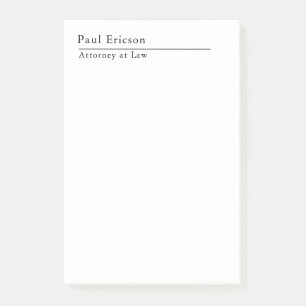 Post-it® Élégant Classique Simple Professionnel