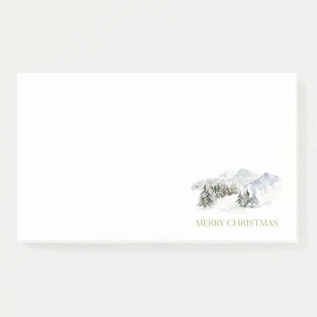 Post-it® Elegant Merry Christmas (Devant)