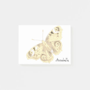 Post-it® Elégant Moth i Sepia Design