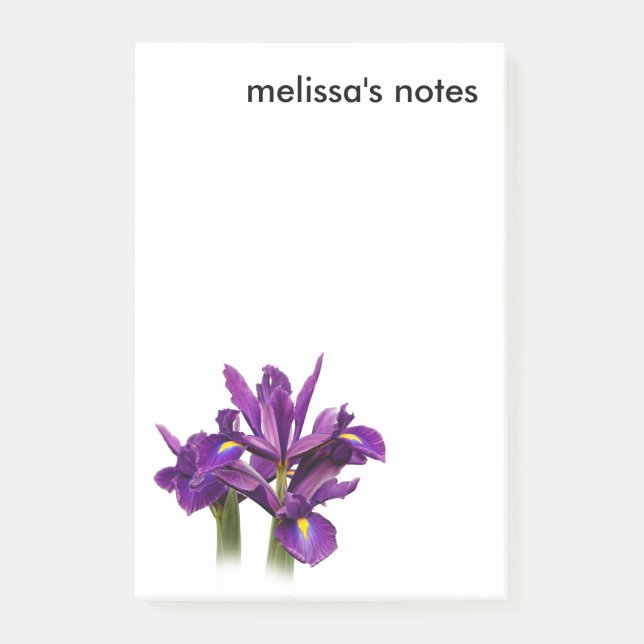 Post-it® Elégant Néerlandais Iris Purple Sensation (Devant)