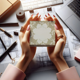 Post-it® Elégant or Floral Ornamental Vintage