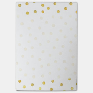 Post-it® Élégant point de confetti à huile d'or