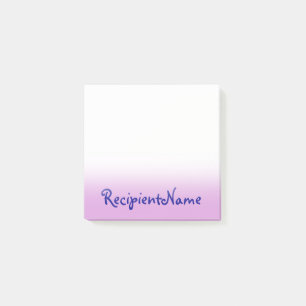 Post-it® Élégant, simple, arrière - plan de prune avec l