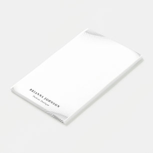 Post-it® Elégante Boutique Luxe Blanc Or