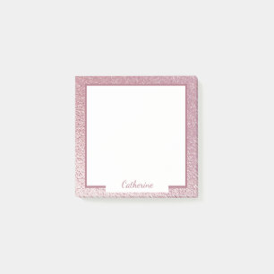 Post-it® Élégante Lavande rose chaud brillant métallique