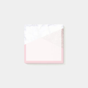 Post-it® Élégante parties scintillant d'or rose à poutre