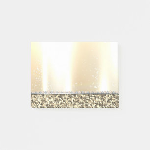 Post-it® Elégante Parties scintillant Or Luxe, Diamants, Pe