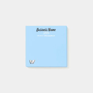Post-it® Élément marketing personnalisé bleu