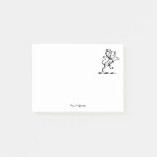 Post-it® Emblème héraldique du lion debout