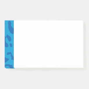 Post-it® Empreinte de léopard Pale Blues