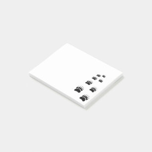 Post-it® Empreinte de patte d'ours