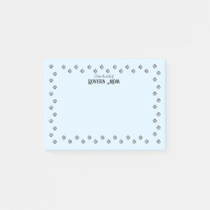 Post-it® Empreintes de pattes personnalisés depuis le burea