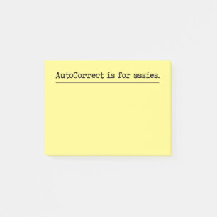 Post-it® En amour/haine avec correction automatique