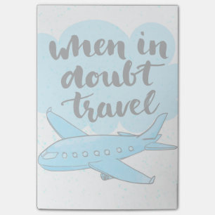Post-it® En cas de doute voyage