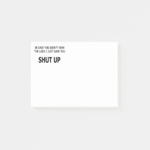 Post-it® En Coque, vous n'avez pas entendu