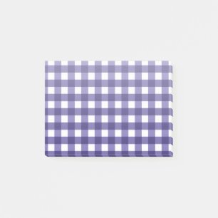 Post-it® En vichy bleu marine