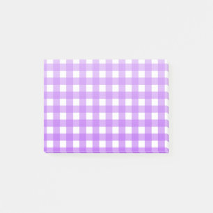 Post-it® En vichy violet brillant