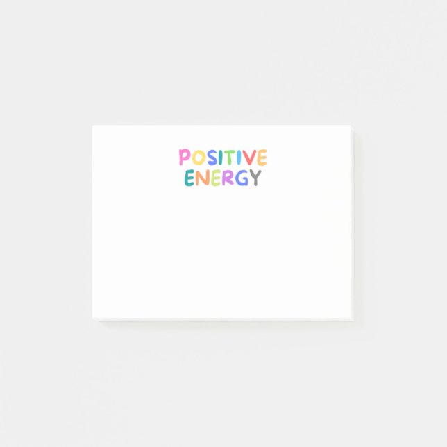 POST-IT® ÉNERGIE POSITIVE (Devant)
