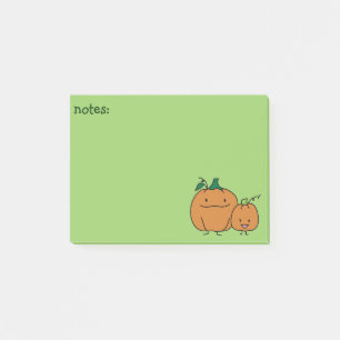 Post-it® Enfant parent familial citrouille Thanksgiving Hal