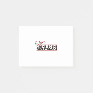 Post-it® Enquêteur sur la scène du crime futur