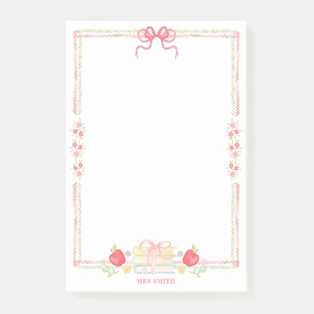 Post-it® Enseignant (Devant)