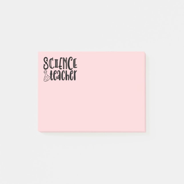 Post-it® Enseignant Funny Science - Chimie Biologie Physiqu (Devant)