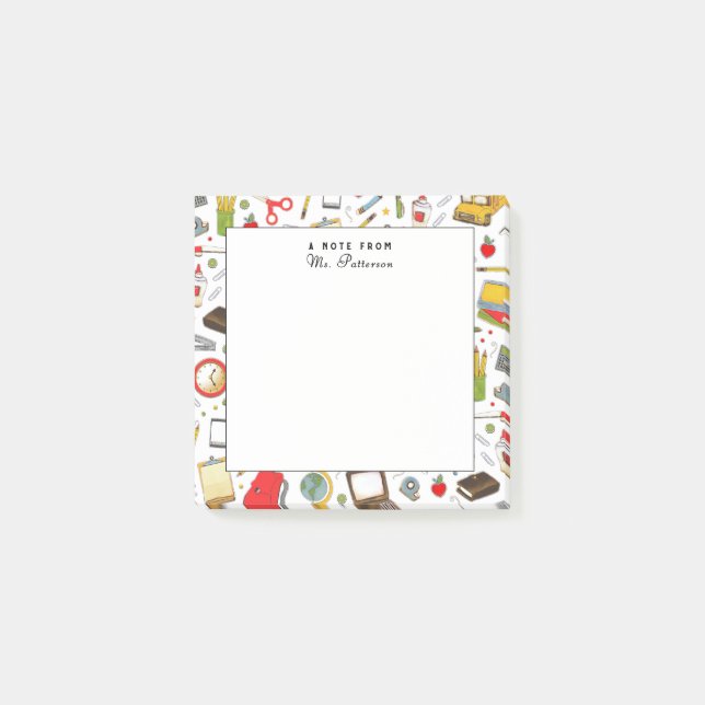 Post-it® Enseignant Primaire (Devant)