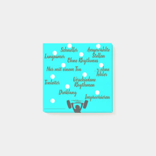 Post-it® Enseignement de la musique - Enseignement des inst