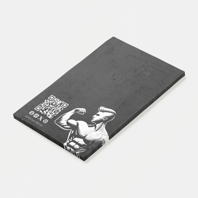Post-it® Entraîneur de fitness moderne Bodybuilding Instruc (Incliné)